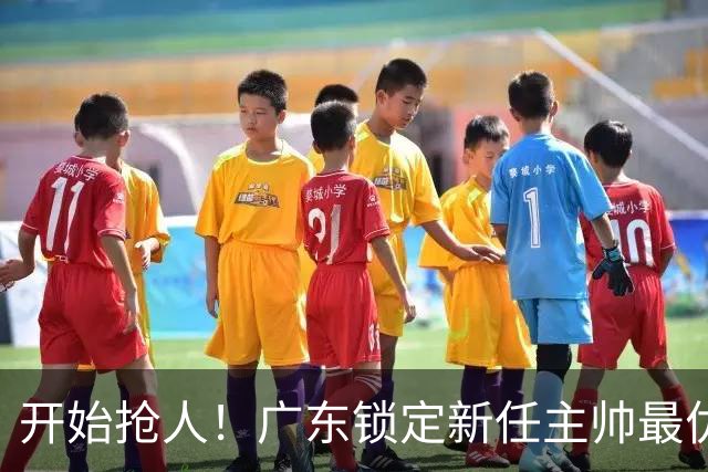 开始抢人！广东锁定新任主帅最优人选，唯有他具备接手杜锋帅位的资格